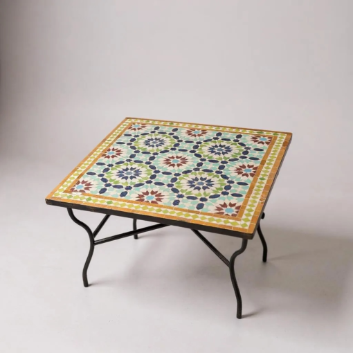 Moroccan Square Coffee Table - Image 2