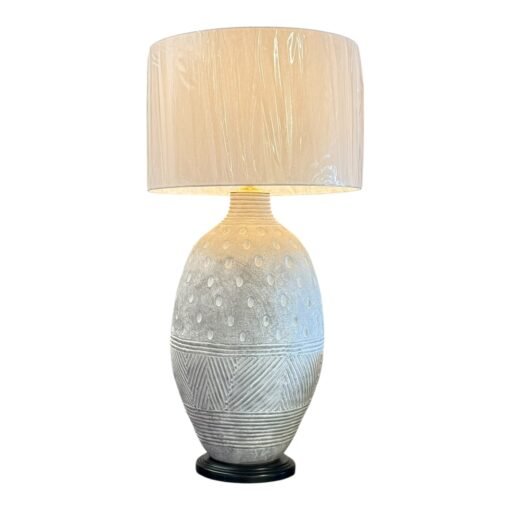 Pair of Balinese Tall Lamps - Image 3