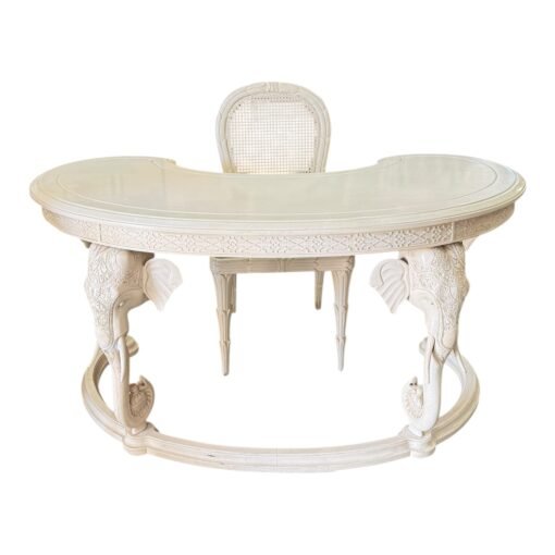 Vintage 1970s Gampel-Stoll Elephant Desk With Chair - Image 3