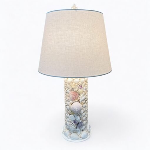 Natural Shell Table Lamp - Image 3
