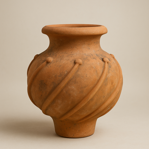 Large Antique Terra Cotta Olive Jars