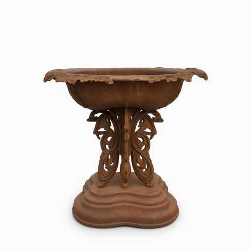 Pair of Antique Victorian Cast Iron Urns - Image 3