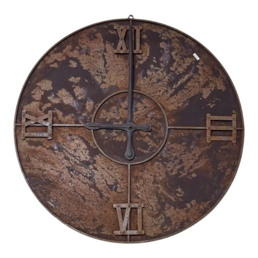 Vintage Iron Tower Clock Face