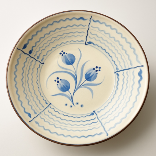 Traditional Spanish Ceramic 'Lebrillo' bowl, handmade and hand-painted - Image 2