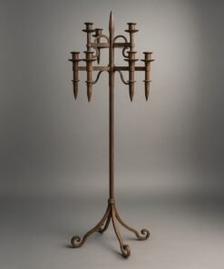 Antique Cast Iron Candleholder