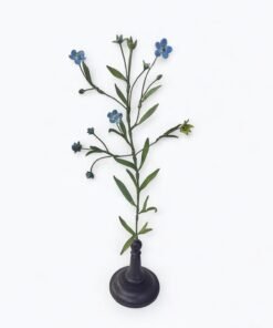 Hand Painted Copper  Large Metal Branch  from Italy