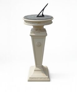 Cast Iron Sundial on a Pedestal