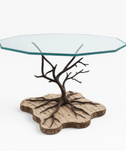 English Tree Form Garden/Side Table