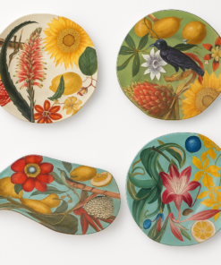 Decoupage Platters by Alex Stewart Carter