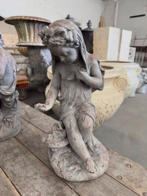 Set of 4 Seasons in Figural Lead - Image 5