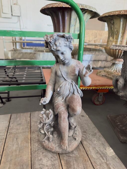 Set of 4 Seasons in Figural Lead - Image 4