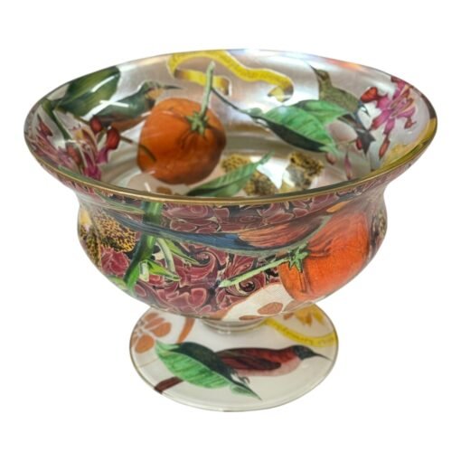 Alex Stewart Carter Flower Bowl Silver Leaf - Image 4