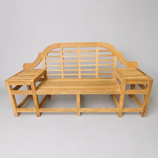 Lutyens Teak Benches with Tables