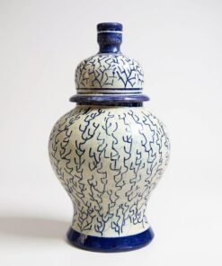 Blue and White Cobalt Ginger Jar