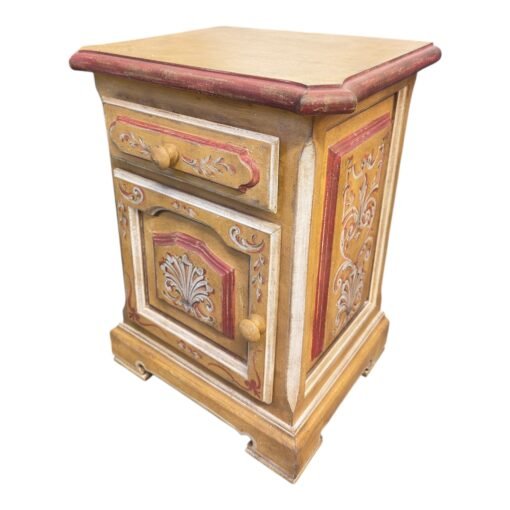 Italian lacquered,  and hand painted nightstands - Image 4