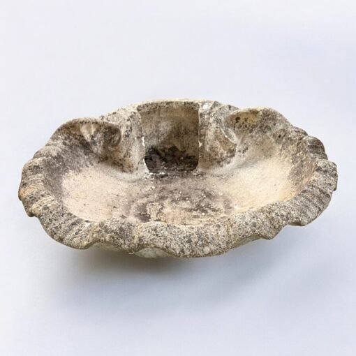 Shell Shaped Wall Fountain Basin