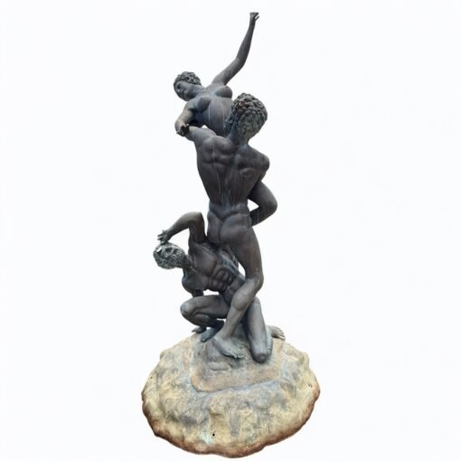Bronze Sculpture 20th Century Garden Centerpiece