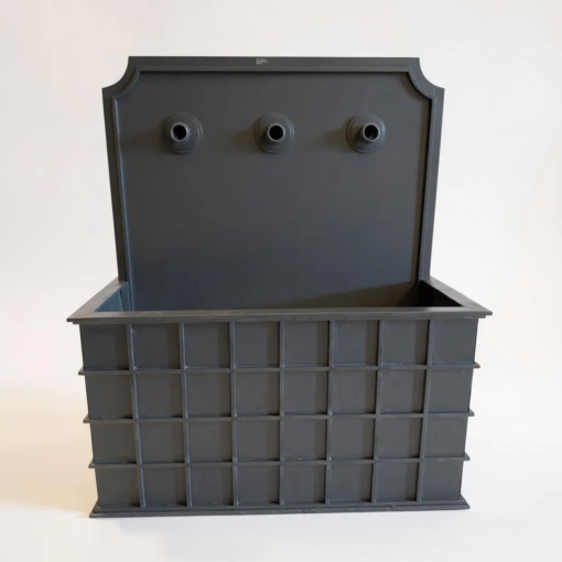 Zinc  Rectangular Garden Fountain