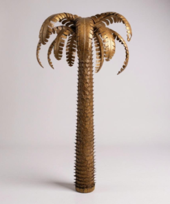 Gilded Palmer Wall Lamp in Gold Finish