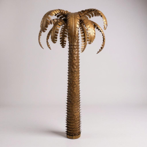 Gilded Palmer Wall Lamp in Gold Finish