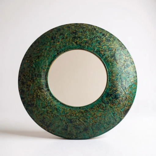 Mirror Metal Gold Green - Image 2