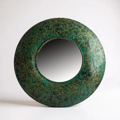 Mirror Metal Gold Green