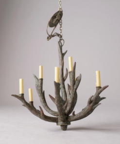 Rustic Antler-Style Chandelier