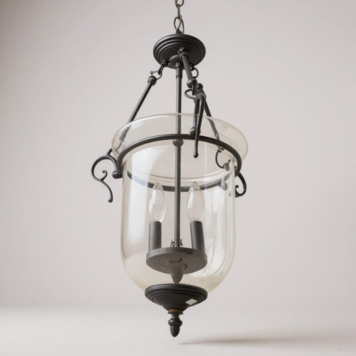 Bronze Bell Jar Lantern