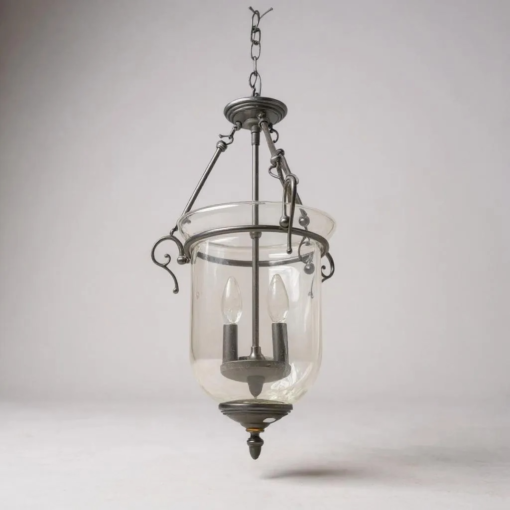 Bronze Bell Jar Lantern - Image 2