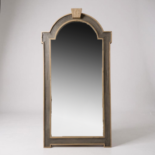 Grey Black Pine Mirror