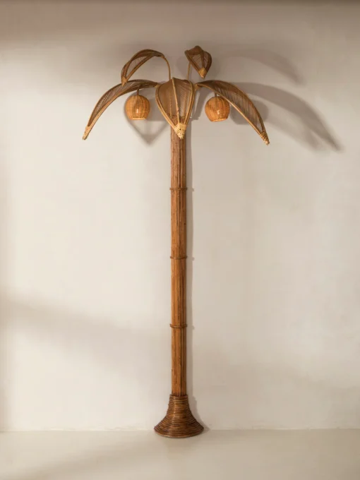 XL palm tree wall light
