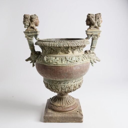 Cast Bronze Urns from a Miami Estate. - Image 2