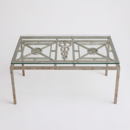 Vintage Wrought Iron Coffee Table