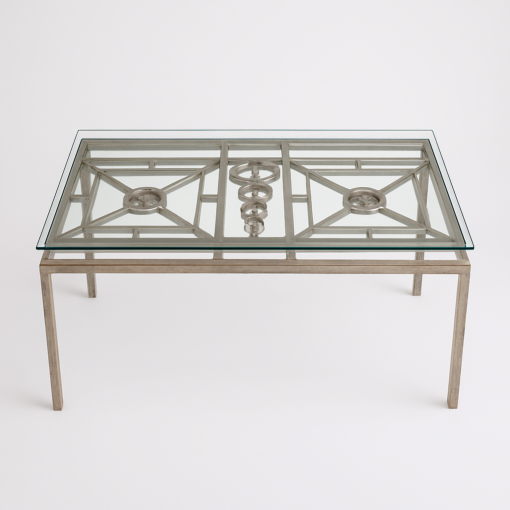 Vintage Wrought Iron Coffee Table - Image 3