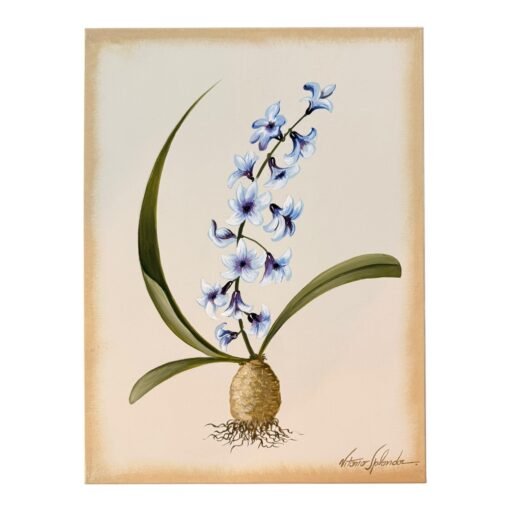 Fleur Bleu Size 18" x 24" Collection - Image 5