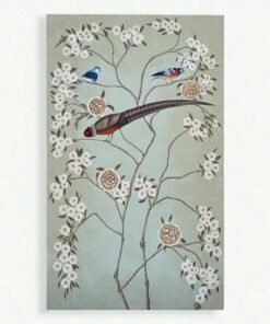 Jade Chinoiserie Original Painting II