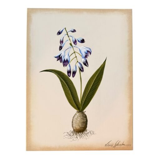 Fleur Bleu Size 18" x 24" Collection - Image 6