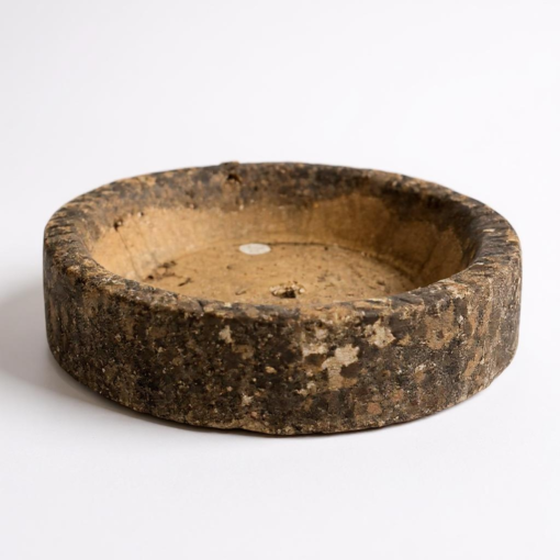 Weathered 19th Century English Carved Sandstone Garden Planters - Image 3