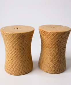 Basket Weave Ceramic Garden Stool