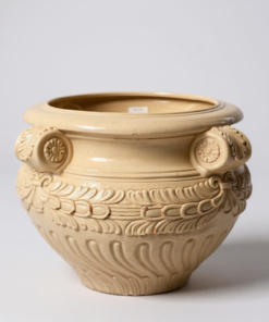 Antique Glazed Terra Cotta Planter