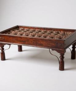 Medieval Antique Restored Wooden Coffee Table