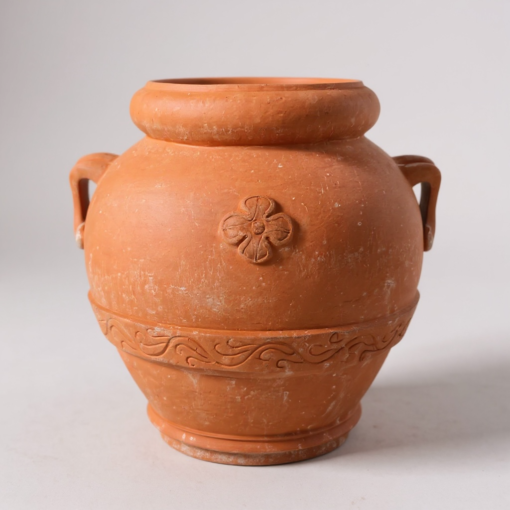 Italian Terra Cotta Planter with Handles.