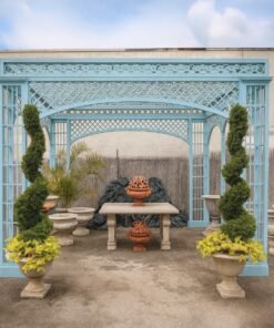 French-Style Garden Pavilion with Classical Accents