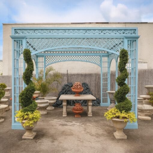 French-Style Garden Pavilion with Classical Accents