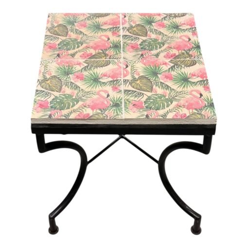 Square Tile Table Flamingo - Image 2