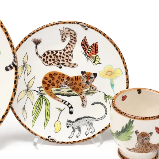 Set of Lynn Chase “Jungle Jubilee” Partial Dinnerware Service (2006) - Image 3
