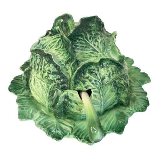Italian Majolica Cabbage Ware Collection - Image 2