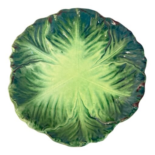 Italian Majolica Cabbage Ware Collection - Image 4