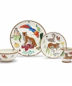 Set of Lynn Chase “Jungle Jubilee” Partial Dinnerware Service (2006)