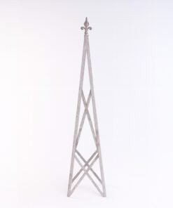 Rustic Iron Garden Obelisk